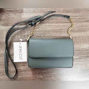 Jen & Co Crossbody Purse - Slate - NWT
